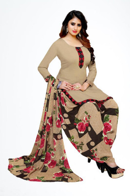 Wonder Weave Crepe Printed Salwar Suit Material