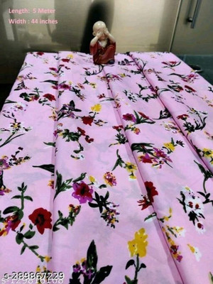 HouseOfCommon Crepe Printed Kurta & Palazzo Material