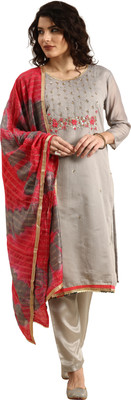 Rajnandini Chanderi Embellished Salwar Suit Material