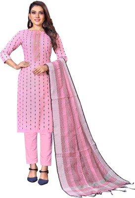 A To Z Cart Pure Cotton Embroidered Salwar Suit Material