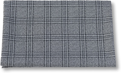 Bigreams Cotton Blend Checkered Suit Fabric