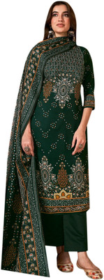 Rosniya Wool Printed Salwar Suit Material