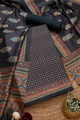soch Chanderi Printed Salwar Suit Material