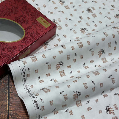 Raymond Pure Cotton Printed Shirt Fabric
