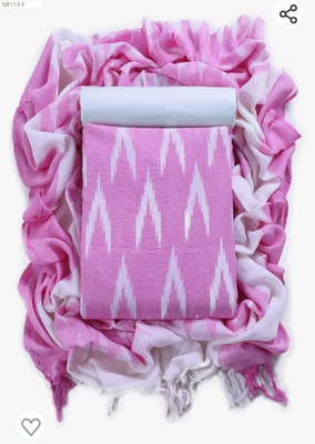 Manikant Handloom Cotton Blend Printed Salwar Suit Material