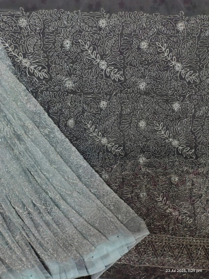 Nasimdress Net/Lace Embroidered Multi-purpose Fabric