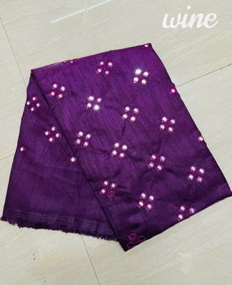 HEER FASHION Art Silk Self Design Blouse Material