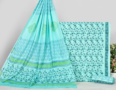 NISHIRE Pure Cotton Printed Salwar Suit Material