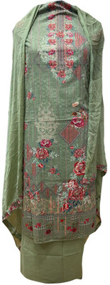 starmoda Cotton Blend Floral Print Salwar Suit Material