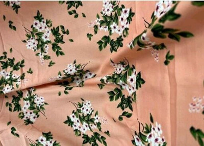 HOC Crepe Printed Kurta Fabric