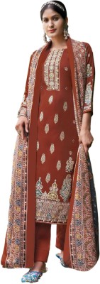 Rosniya Wool Printed Salwar Suit Material