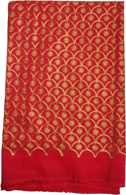 Shantuba Textile Silk Blend Embroidered Blouse Material