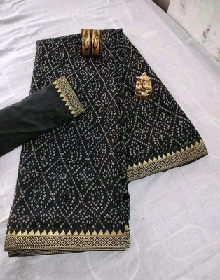 DHARMEE Georgette Printed Blouse Material