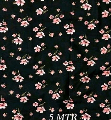 TenTree Crepe Printed Kurta Fabric