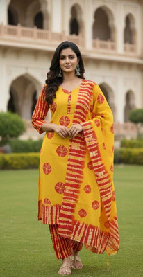 Chingaari Pure Cotton Printed Kurta Fabric