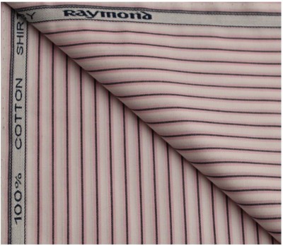 Raymond Pure Cotton Striped Shirt Fabric