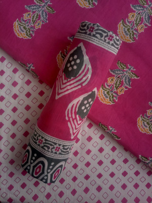 VEENA HANDICRAFT Pure Cotton Printed Salwar Suit Material