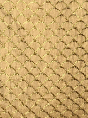 HouseOfCommon Silk Blend Embroidered Blouse Material