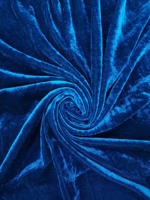 Seg Velvet Solid Multipurpose Running Fabric