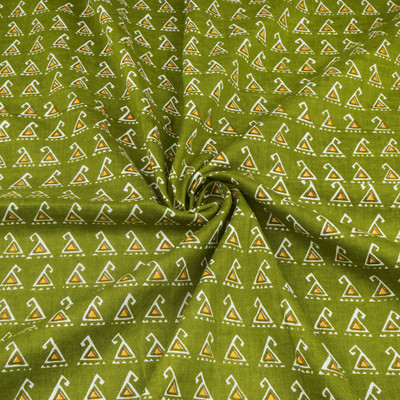 RJF Pure Cotton Printed Kurta Fabric