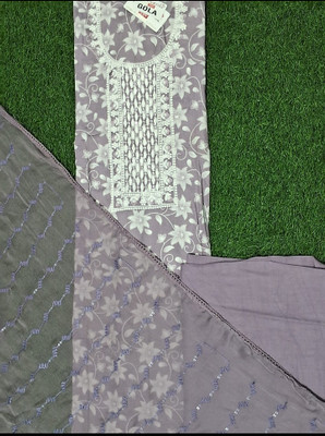 Kripali Cotton Blend Floral Print Salwar Suit Material