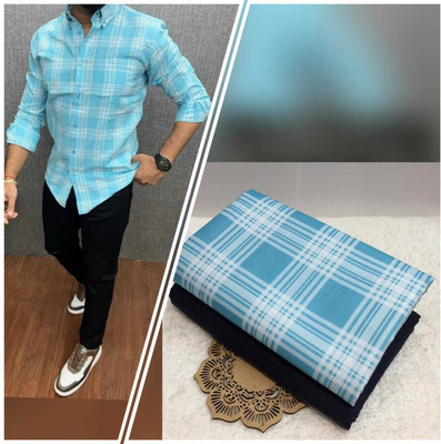 Rekag Cotton Blend Printed Shirt & Trouser Fabric
