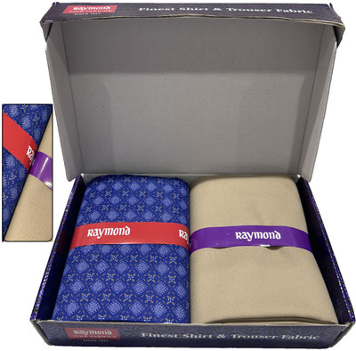 Raymond Cotton Blend Solid Shirt & Trouser Fabric