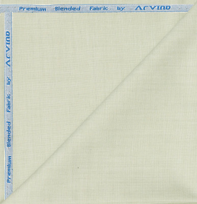 Arvind Cotton Blend Self Design Shirt Fabric