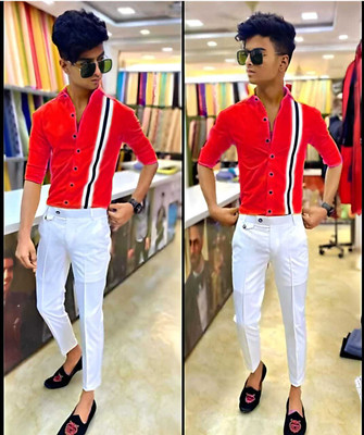 Venjberry Polycotton Solid Shirt & Trouser Fabric