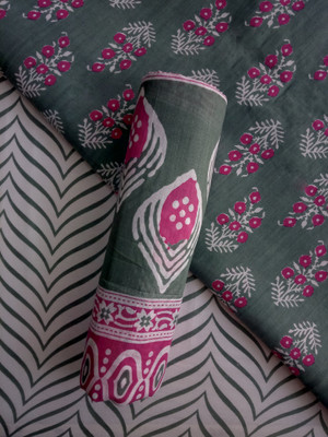 VEENA HANDICRAFT Pure Cotton Printed Salwar Suit Material