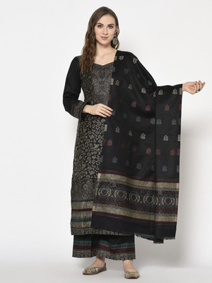 HouseOfCommon Wool Self Design Kurta & Palazzo Material
