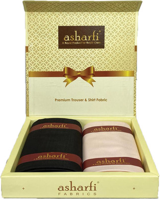 Asharfi Polycotton Solid Shirt & Trouser Fabric