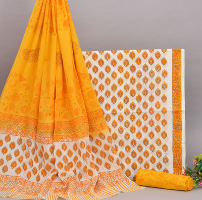 NISHIRE Pure Cotton Printed Salwar Suit Material