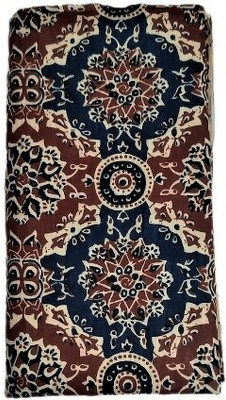 Kuthampully Pure Cotton Printed Kurta Fabric