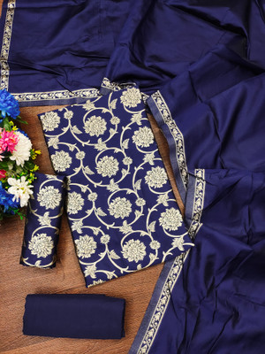 ARISHTA Art Silk Self Design Kurta & Palazzo Material