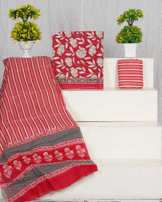 BHARATCLOTH Pure Cotton Printed Salwar Suit Material