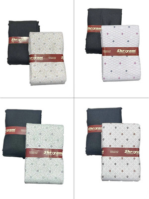 Shriyam Polycotton Solid Shirt & Trouser Fabric