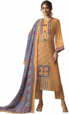 Soul Essence Pure Cotton Printed Salwar Suit Material