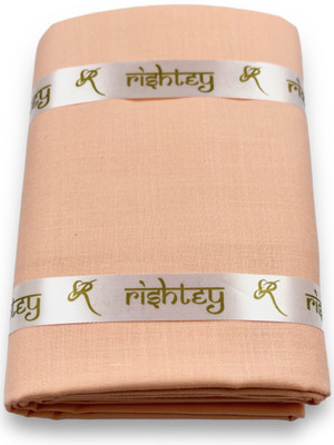 RSIHTEY Cotton Blend Solid Shirt Fabric