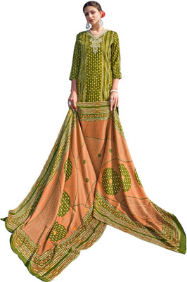 HouseOfCommon Wool Printed Salwar Suit Material