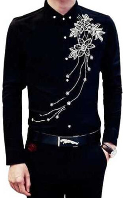 WELE DERBIES Cotton Blend Printed Shirt & Trouser Fabric