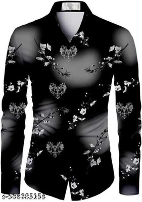 kallos creation Polycotton Graphic Print Shirt Fabric