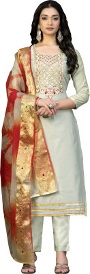 ShopGlobal Pure Cotton Printed Salwar Suit Material