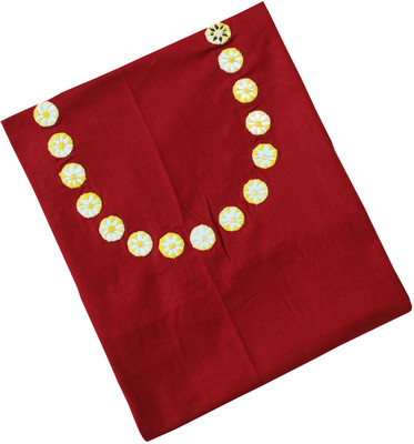 Garvi Gurjari Pure Cotton Embroidered Kurta Fabric
