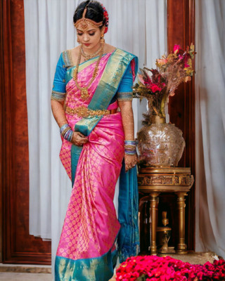 Kanjivaram Jacquard Self Design Blouse Material