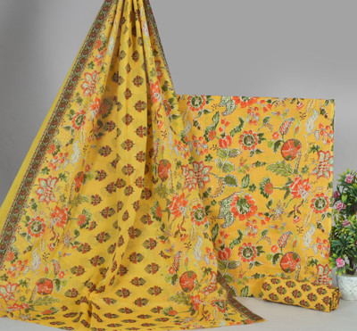 NISHIRE Pure Cotton Printed Salwar Suit Material
