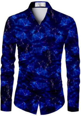 Riaash Polycotton Printed Shirt Fabric