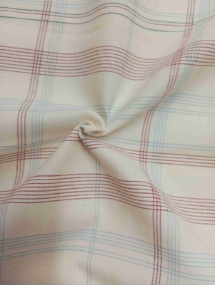 KRISDEE Pure Cotton Checkered Shirt Fabric