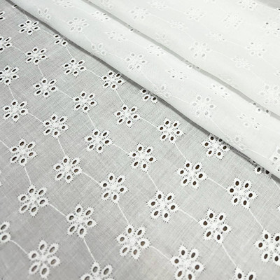 LCX Cotton Blend Embroidered Multi-purpose Fabric