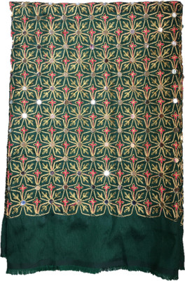 HouseOfCommon Silk Blend Embroidered Blouse Material